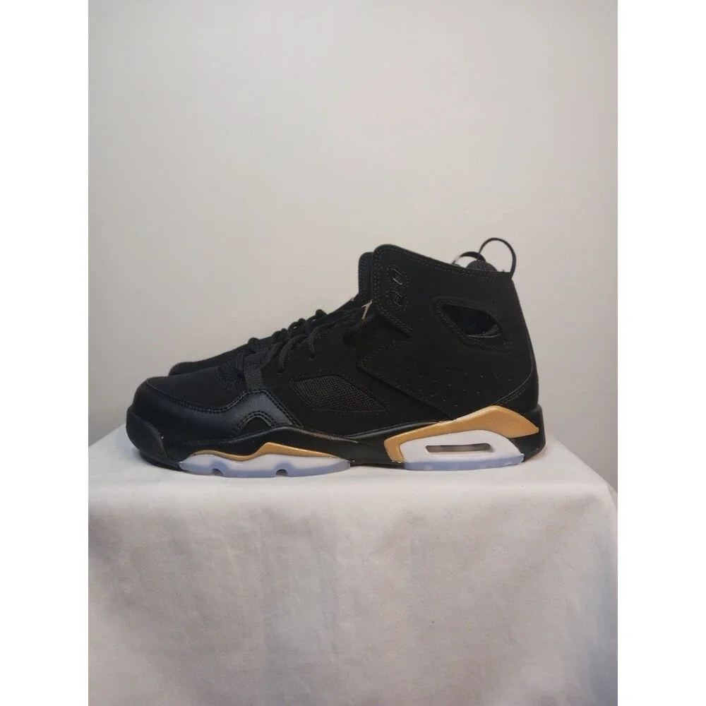 *NEW* Youth NIKE Air Jordan Flight Club 91' Black / Gold (DM1685 007) SZ 7Y